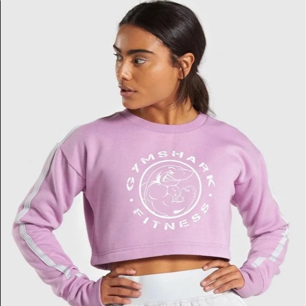 🆕Gymshark legacy crop pullover